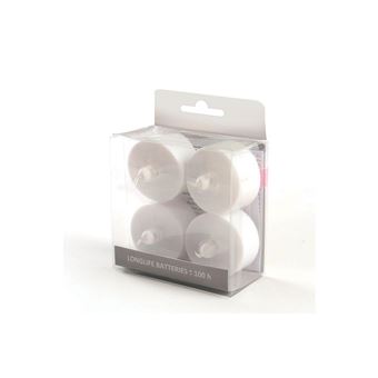 4 bougies LED longue durée - 100 h - Graine Créative
