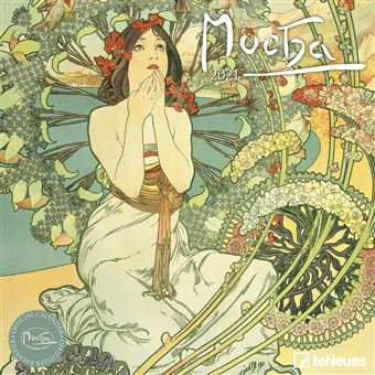 Calendrier TeNeues Mucha 2021 30 x 30 cm