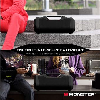 Enceinte sans fil Bluetooth Monster Cable Monster Blaster V3.0 Noir