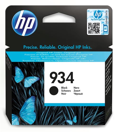 Hp Blister, Ink Cartridge No 934 Black