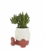 Pot de fleur Balvi Blanc et Rouge