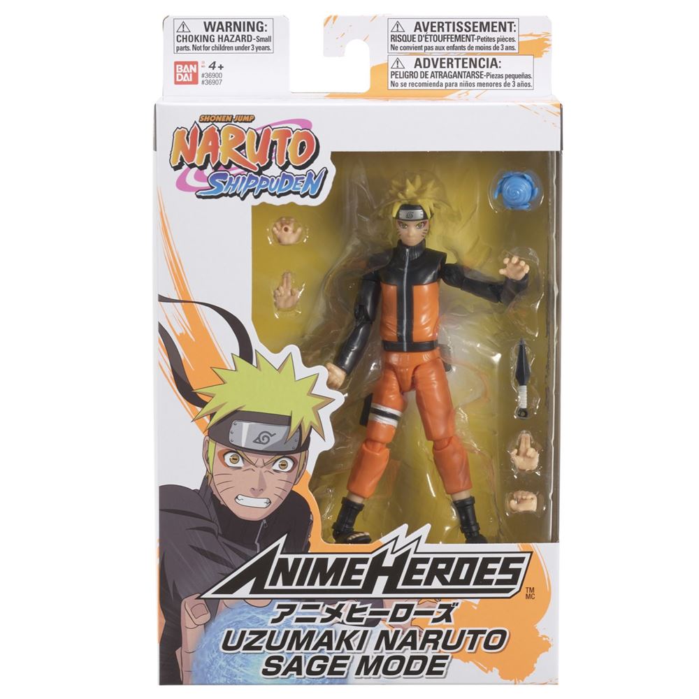 Naruto Shippuden - Figurine Anime Heroes Naruto mode Ermite Rikudô