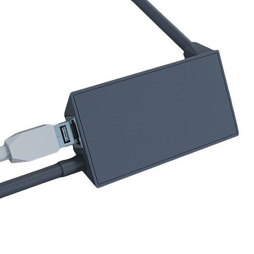 Adaptateur Ethernet Pour Antenne Satellite Internet Rectangulaire V2 - Plug And Play - Connexion Réseau Stable