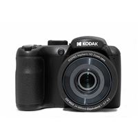 Kodak AZ255 Noir• 25X Optical Zoom• 1080p Full HD Video• 16MP• 24mm Wide Angle• OIS (Optical Image Stabilization)• 3'' LCD (460K Pixels)• AA Battery''
