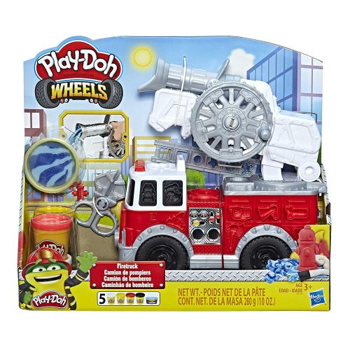 Pâte à modeler Play-Doh Wheels Le Camion de Pompier