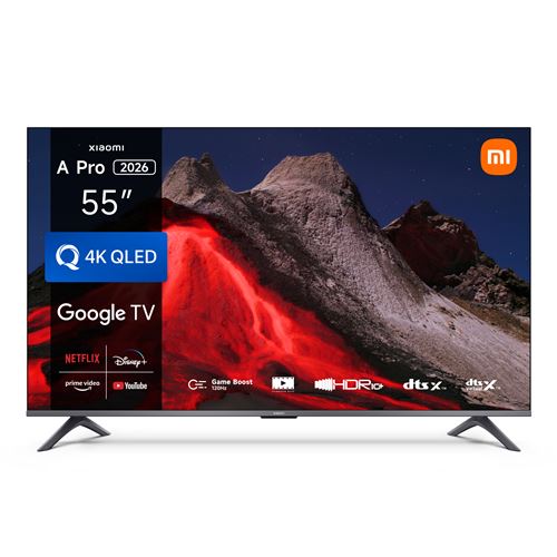 TV QLED Xiaomi A Pro 55 138 Cm 4K UHD 2026 Gris Anthracite