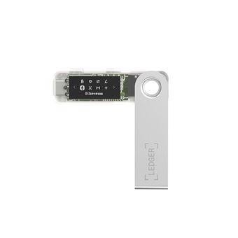 Cryptowallet Ledger Nano S Plus Blanc glace