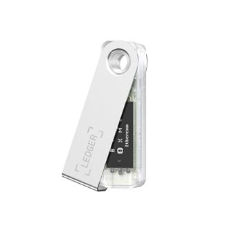 Cryptowallet Ledger Nano S Plus Blanc glace