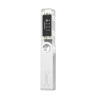 Cryptowallet Ledger Nano S Plus Blanc glace