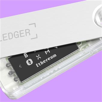 Cryptowallet Ledger Nano S Plus Blanc glace