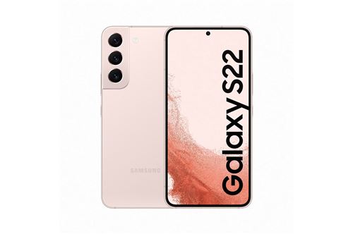 Smartphone Samsung Galaxy S22 6.1 Double SIM 5G 8 Go RAM 256 Go Rose