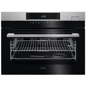 Gamme compact - Niche 45 cm - Cuisson vapeur intégrée / Chaleur tournante pulsée - 3 modes vapeur (alternée, intense et combinée) - Email lisse - Classe defficacité énergétique*:A+