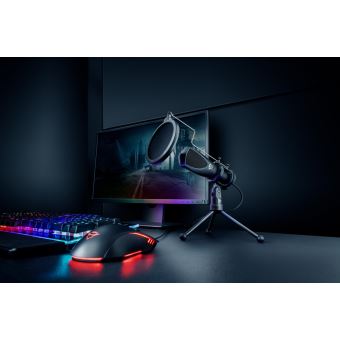 Microphone TRUST Gaming MANTIS GXT 232 pour streaming, podcasts, vlogs Noir