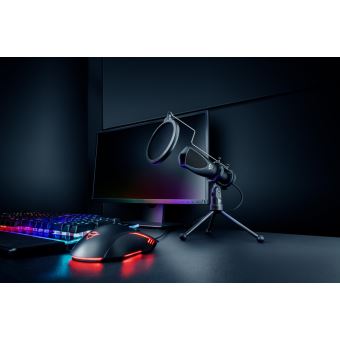 Microphone TRUST Gaming MANTIS GXT 232 pour streaming, podcasts, vlogs Noir