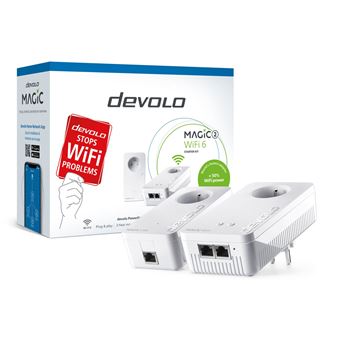 Kit Starter CPL Devolo Magic 2 WiFi 6 Blanc