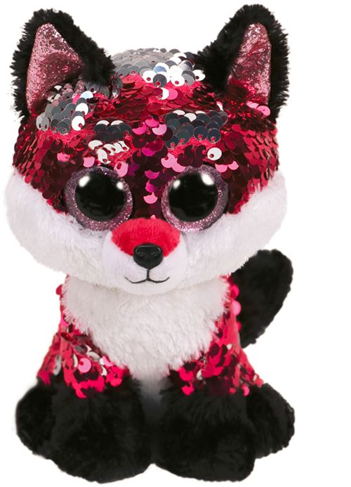 TY FLIPPABLES MEDIUM -  JEWEL LE RENARD