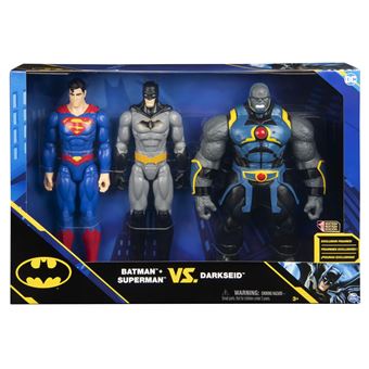 Pack 3 Moyenne Figurines 30 Cm Batman Superman Darkseid