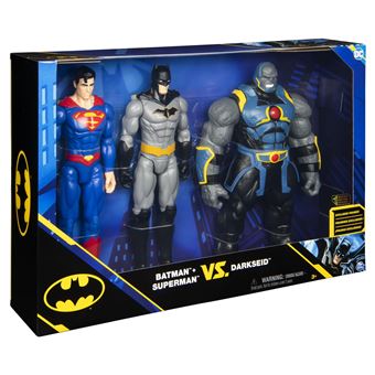 Pack 3 Moyenne Figurines 30 Cm Batman Superman Darkseid