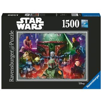 Puzzle 1500 pièces Ravensburger Boba Fett chasseur de primes Star Wars The Mandalorian