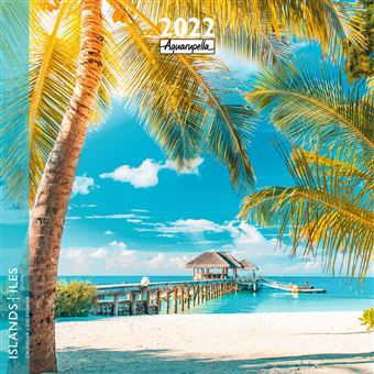 Calendrier Pictura 2022 Iles 30 x 30 cm