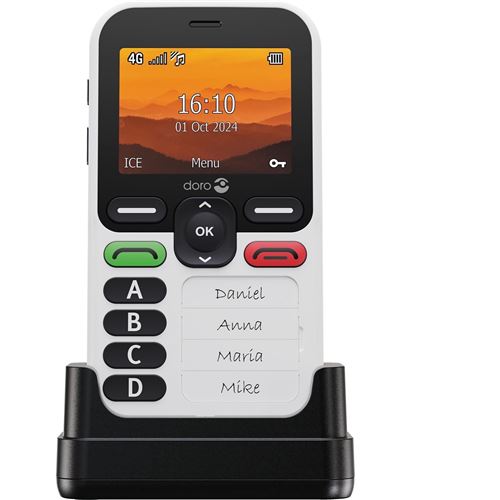 Doro Blanc Téléphone Mobile Levax10 - Image 4