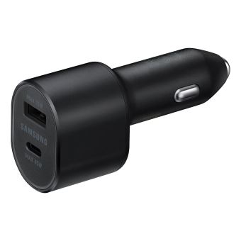 Chargeur voiture 2 ports USB 2,4A - noir - Freaks and Geeks