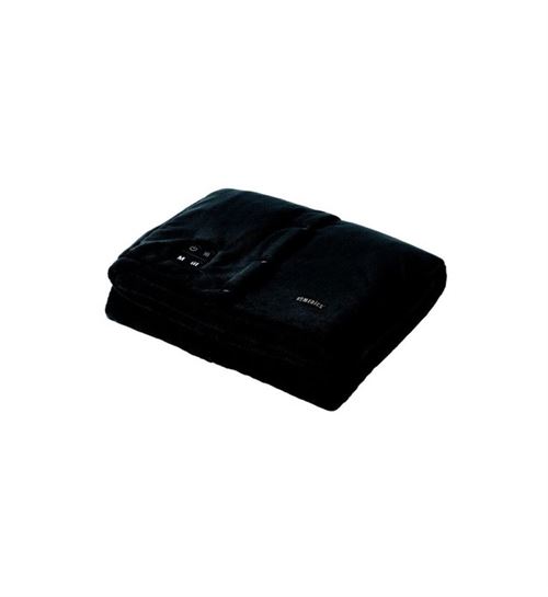Poncho chauffant et massant Homedics Noir