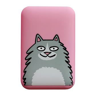 Batterie externe Tiffany cooper 10.000 mAh Rose et Gris