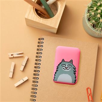 Batterie externe Tiffany cooper 10.000 mAh Rose et Gris