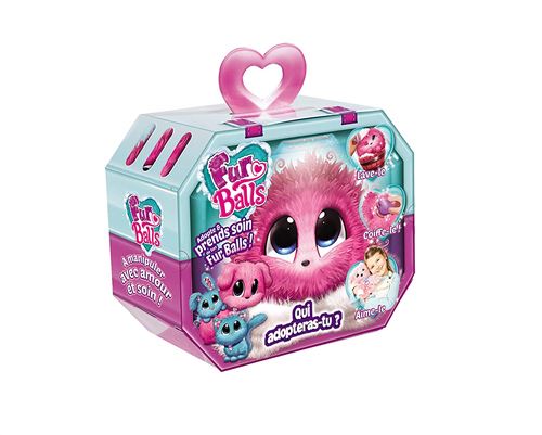 Peluche Fur Balls Rose Modèle aléatoire