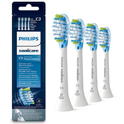 Philips Sonicare C3 Premium HX9044 Plaque Control - reserve-borstelkop - wit
