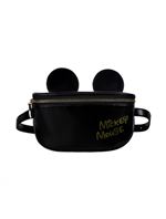 Sac à bandoulière Miniso Disney Oreilles Mickey Mouse Noir