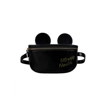 Sac à bandoulière Miniso Disney Oreilles Mickey Mouse Noir