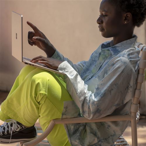 Surface Laptop Go 2 Ultra-Thin 12.4 Touchscreen Laptop - Sandstone