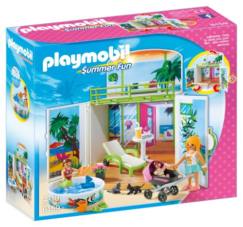 Playmobil Summer Fun 6159 Coffre Terrasse de vacances