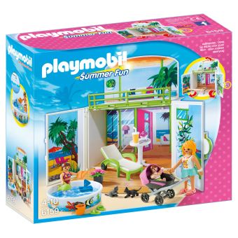 Playmobil Summer Fun 6159 Coffre Terrasse de vacances - Playmobil - Achat &  prix