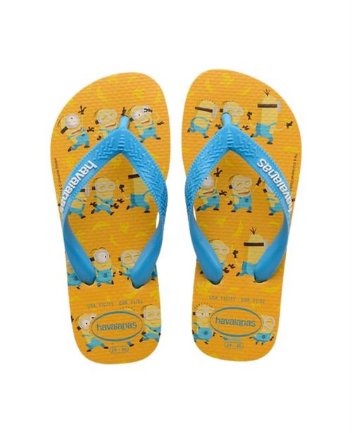 Tongs Havaianas Minions Jaune Taille 29/30