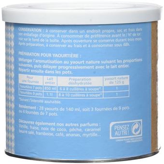 Aromatisation pour yaourtière arôme noix de coco - Lagrange - 125 g