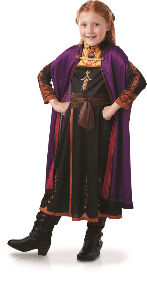 Rubie's costume Anna Frozen girls violet/noir