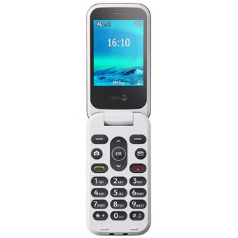 Téléphone portable à clapet séniors Doro 2820 2,8 Micro SIM Rouge - Téléphone  portable basique - Achat & prix
