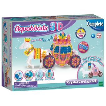Kit créatif Aquabeads 31391 Le carrosse 3D