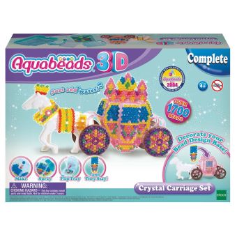 Kit créatif Aquabeads 31391 Le carrosse 3D
