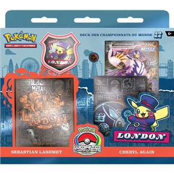 Carte à collectionner Pokémon Deck de championnats 2023 Modèle aléatoire