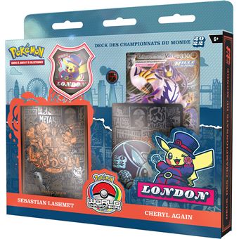 Carte à collectionner Pokémon Deck de championnats 2023 Modèle aléatoire