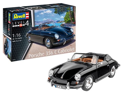REVELL  Porsche 356 Cabriolet pi&egrave;ces