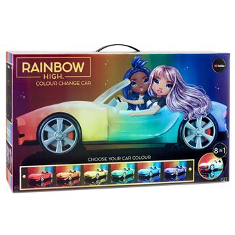 Voiture Cabriolet Rainbow High Color Change
