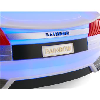 Voiture à couleur changeante Rainbow HighMC – voiture décapotable, 8 en 1  lumineuse, voiture changeante multicolore avec roues qui tournent,  ceintures de sécurité et volant fonctionnels! 8 en 1 lumineuse ! 