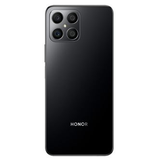 Pack Smartphone Honor X8 6,7" Double SIM 128 Go Noir minuit + Ecouteurs Honor Choice Earbuds X Blanc