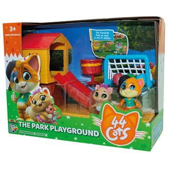 Playset Smoby 44 Chats Boule de poils au parc