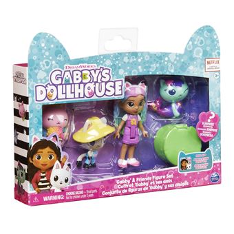 Coffret figurines Gabby et La Maison Magique Gabby et ses amis - Figurine  pour enfant